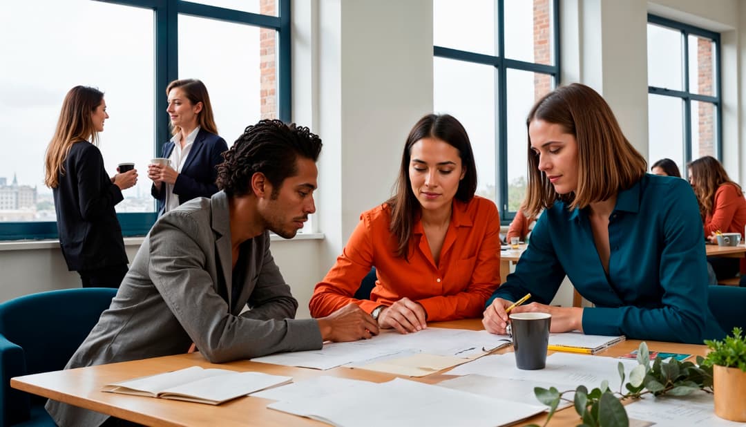 Team working on deal sourcing